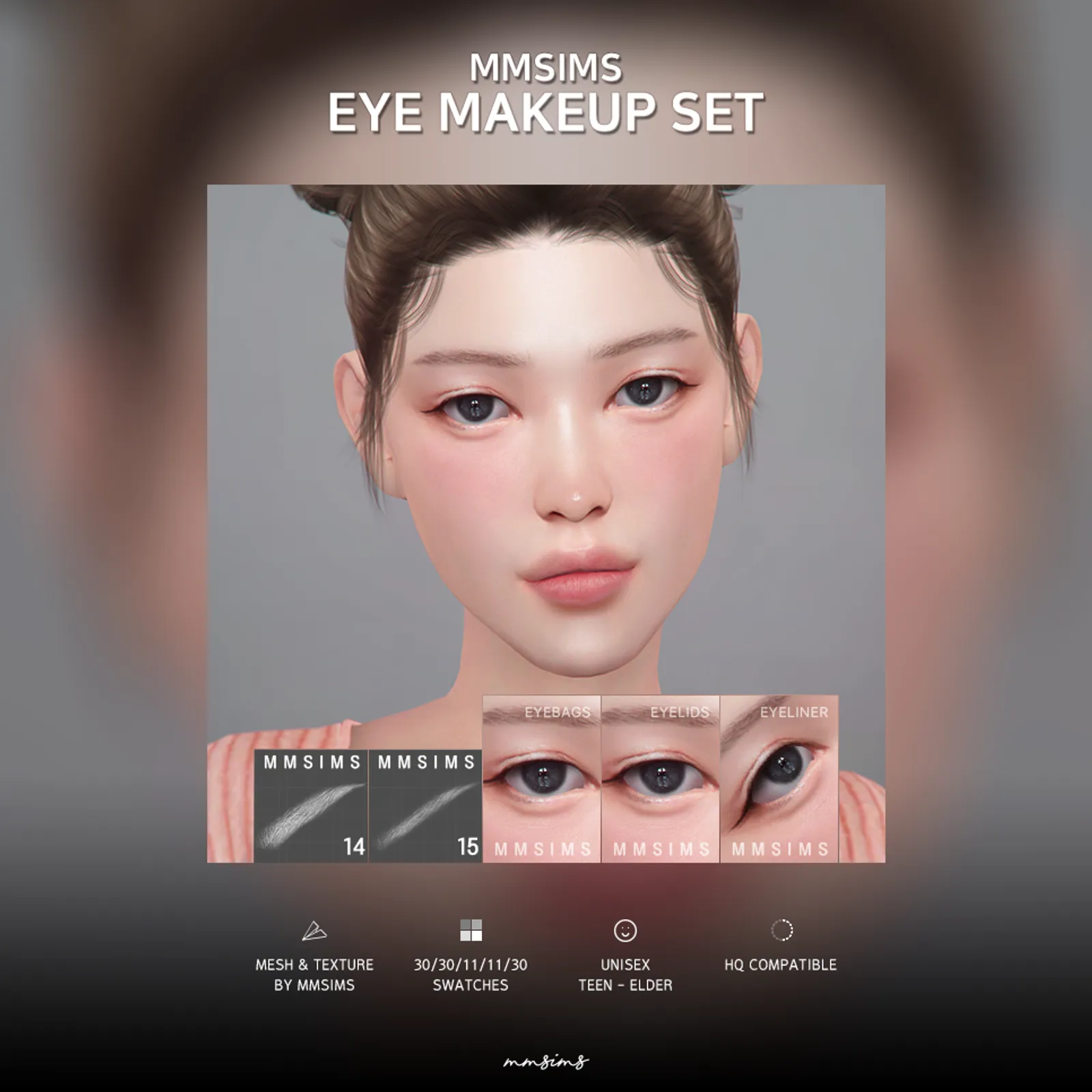 MMSIMS Eye Make up Set