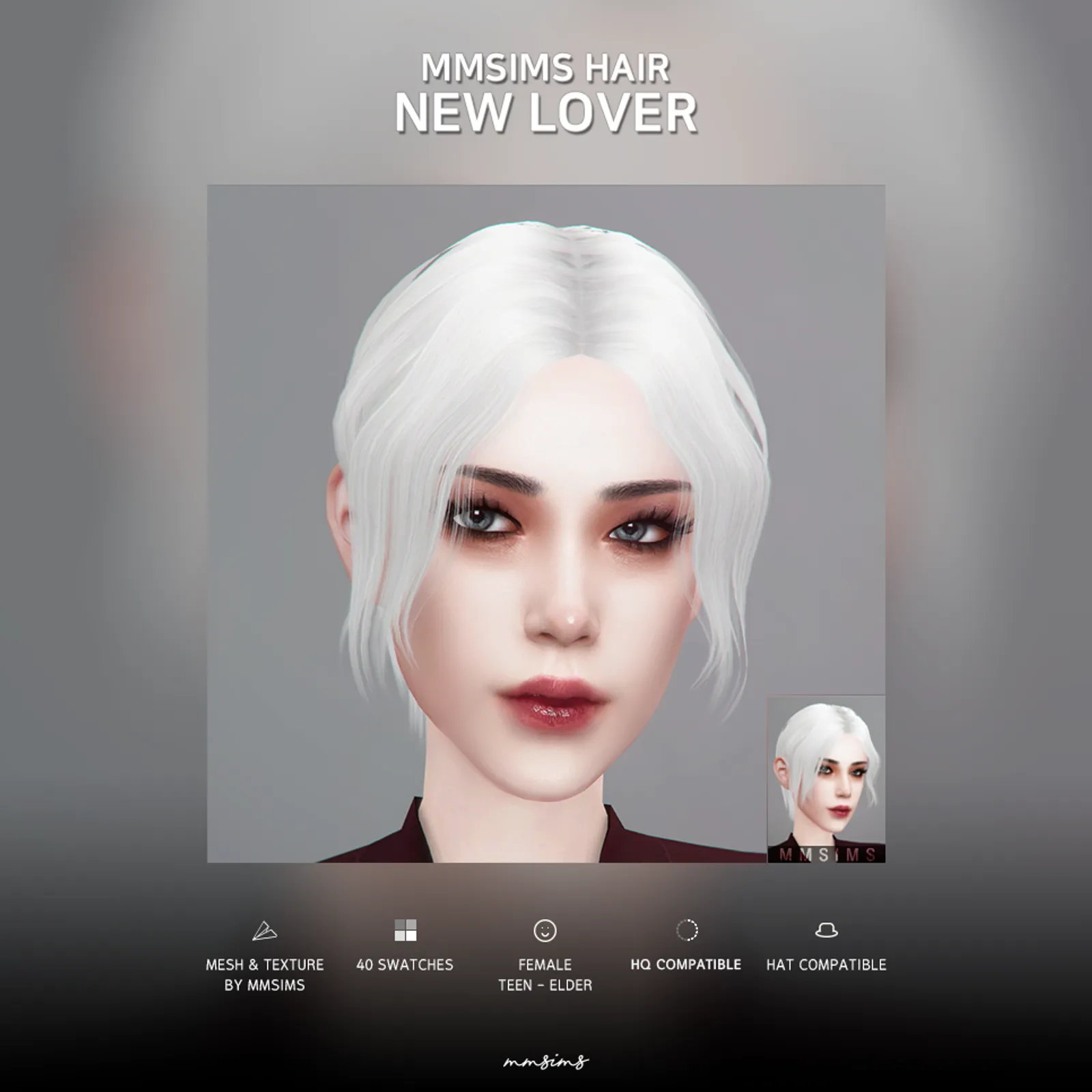 MMSIMS Hair New Lover