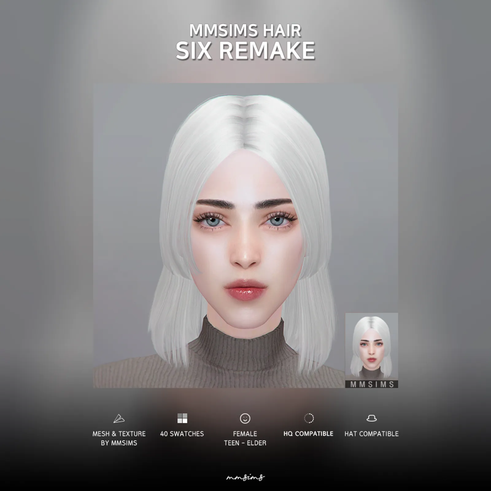MMSIMS Hair Six Remake