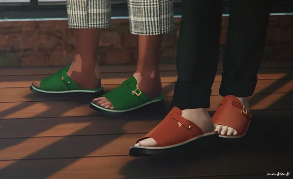 MMSIMS Single strap sandal
