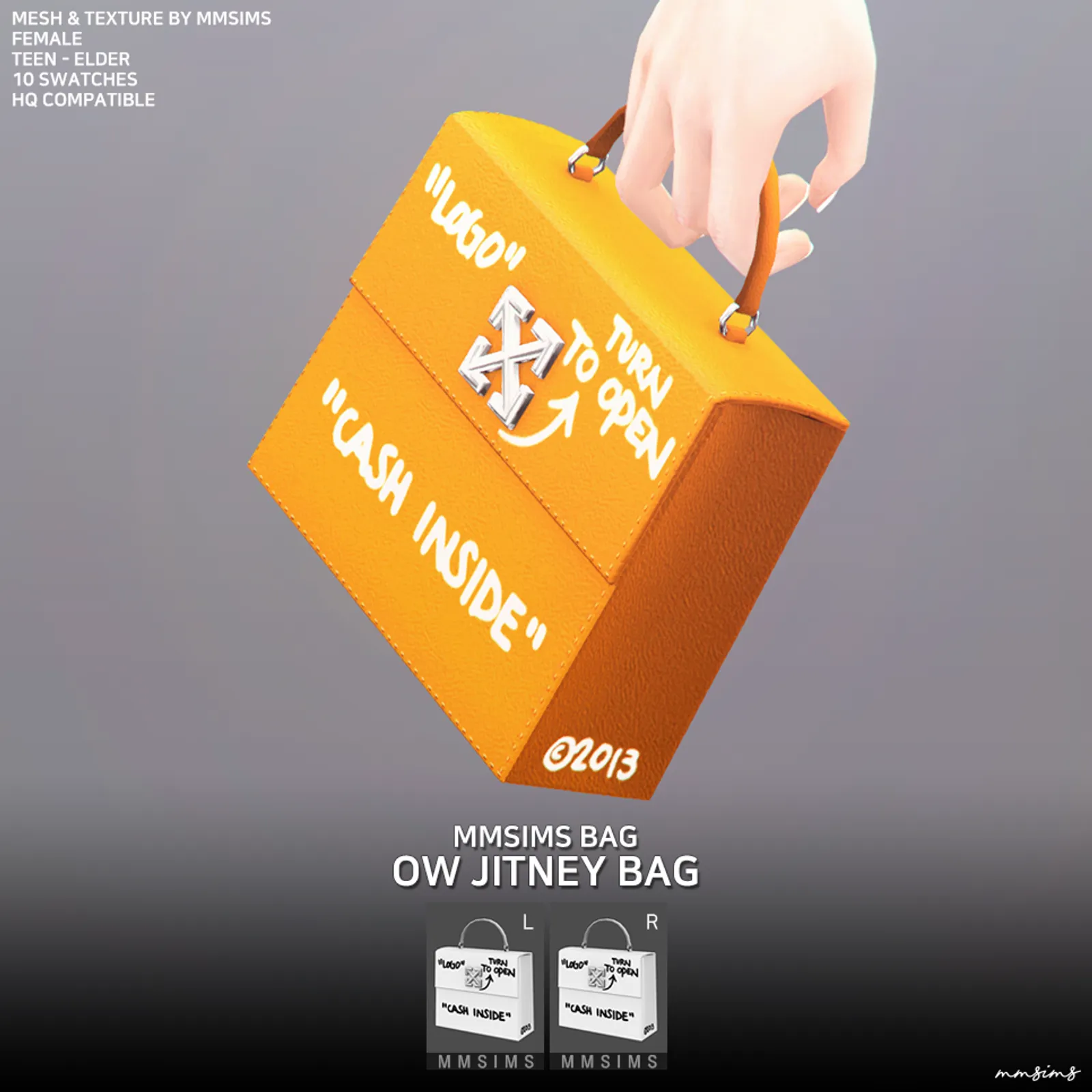 MMSIMS af OW Jitney bag