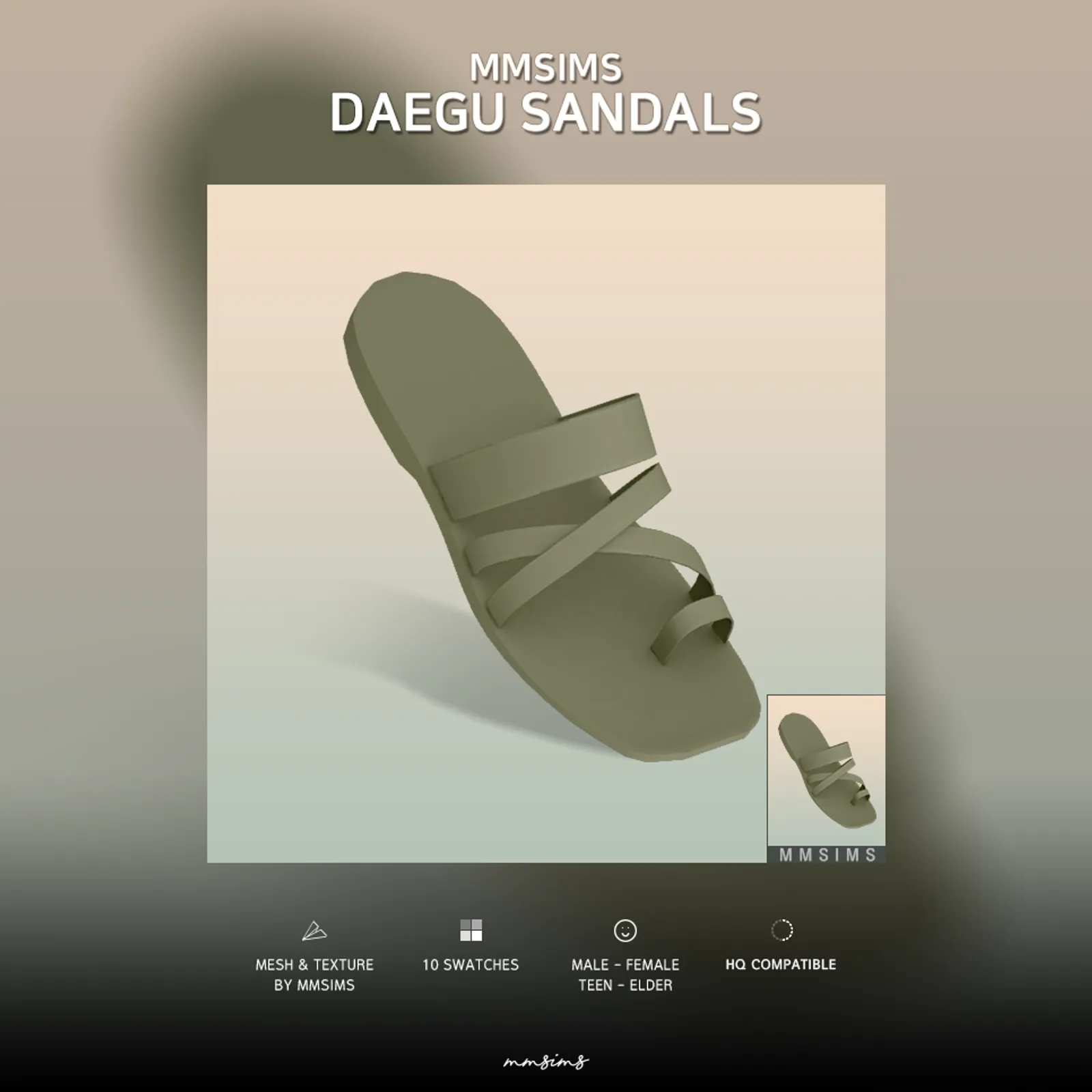 MMSIMS Daegu Sandals