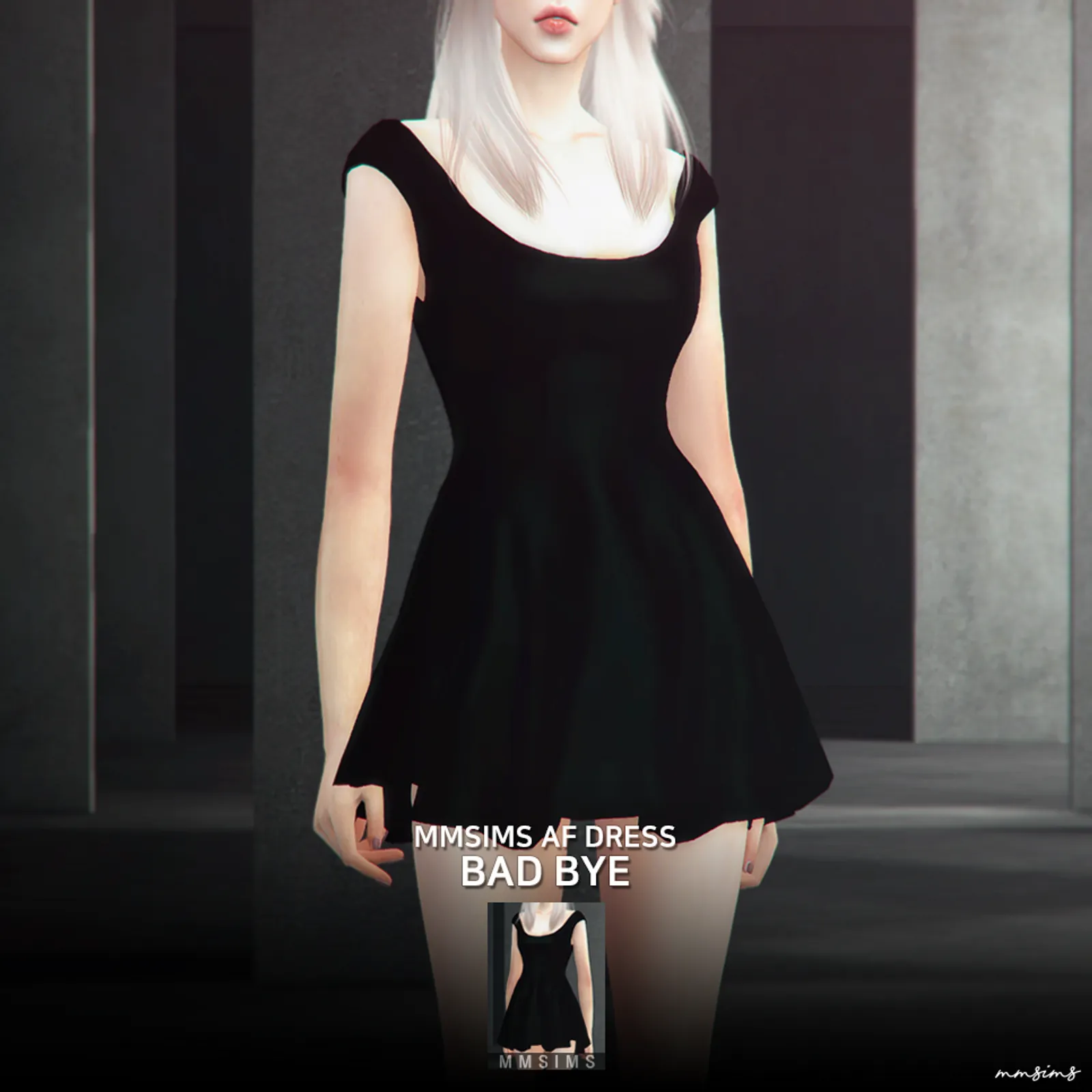 MMSIMS af Bad Bye Dress