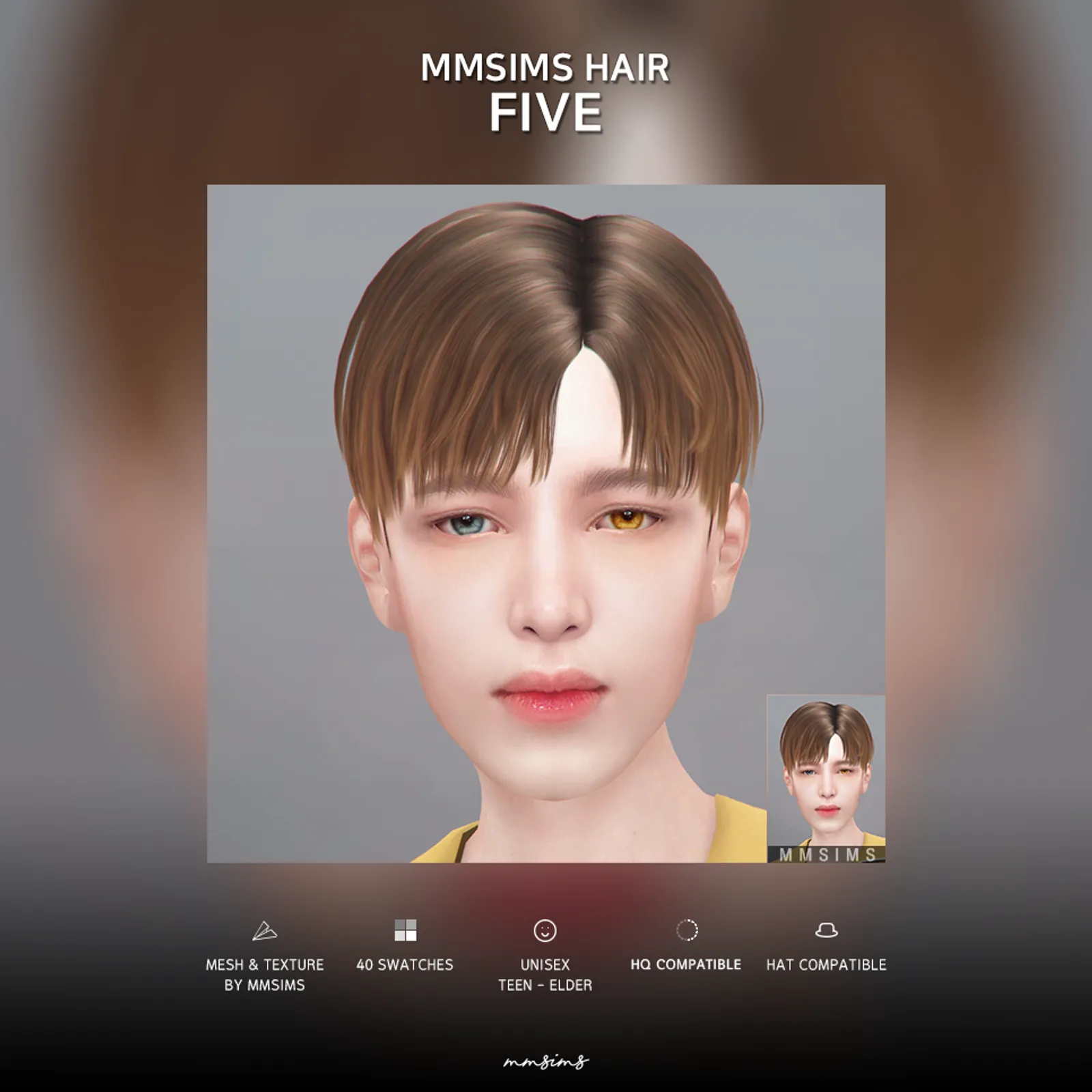 MMSIMS Hair Five Remake