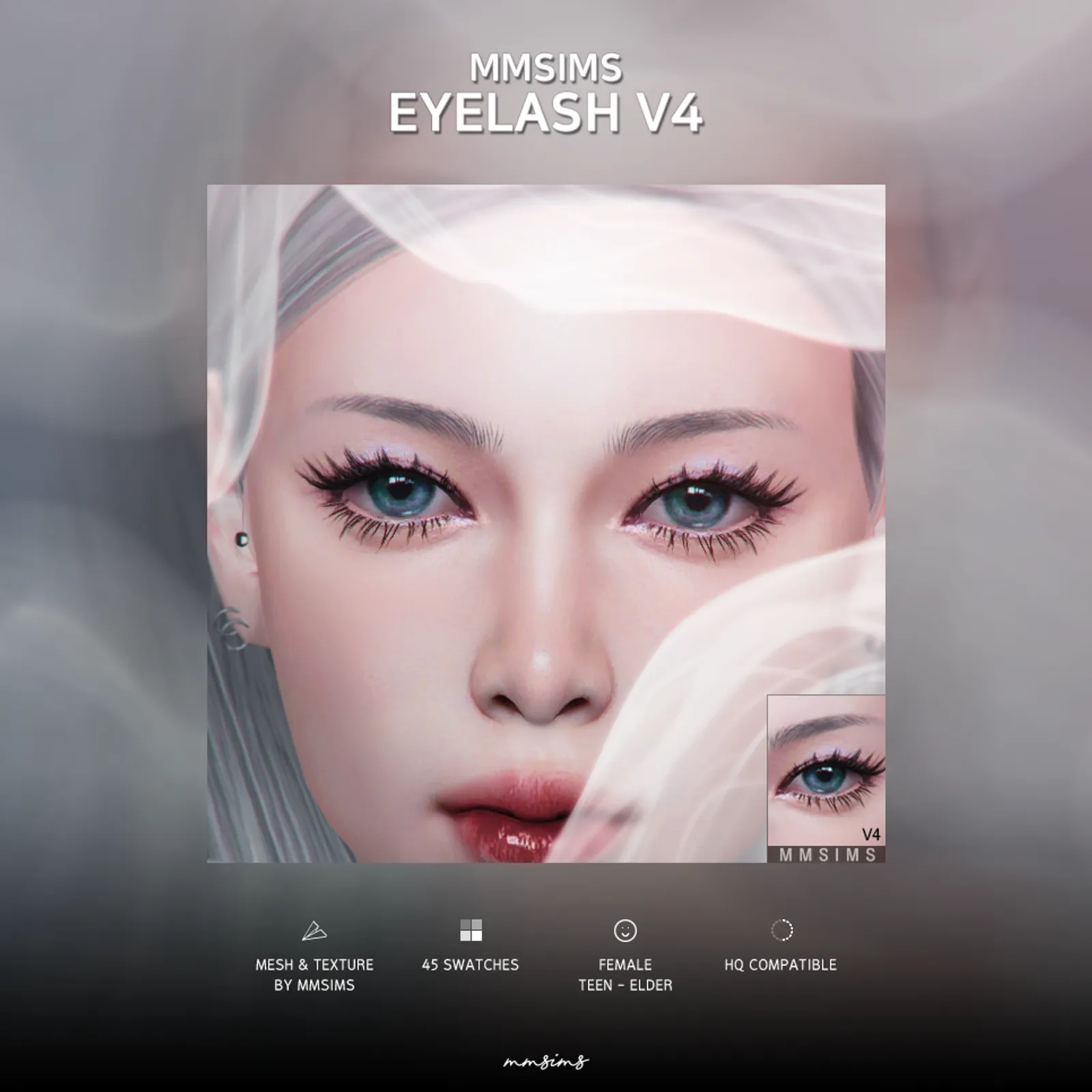 MMSIMS Eyelash v4