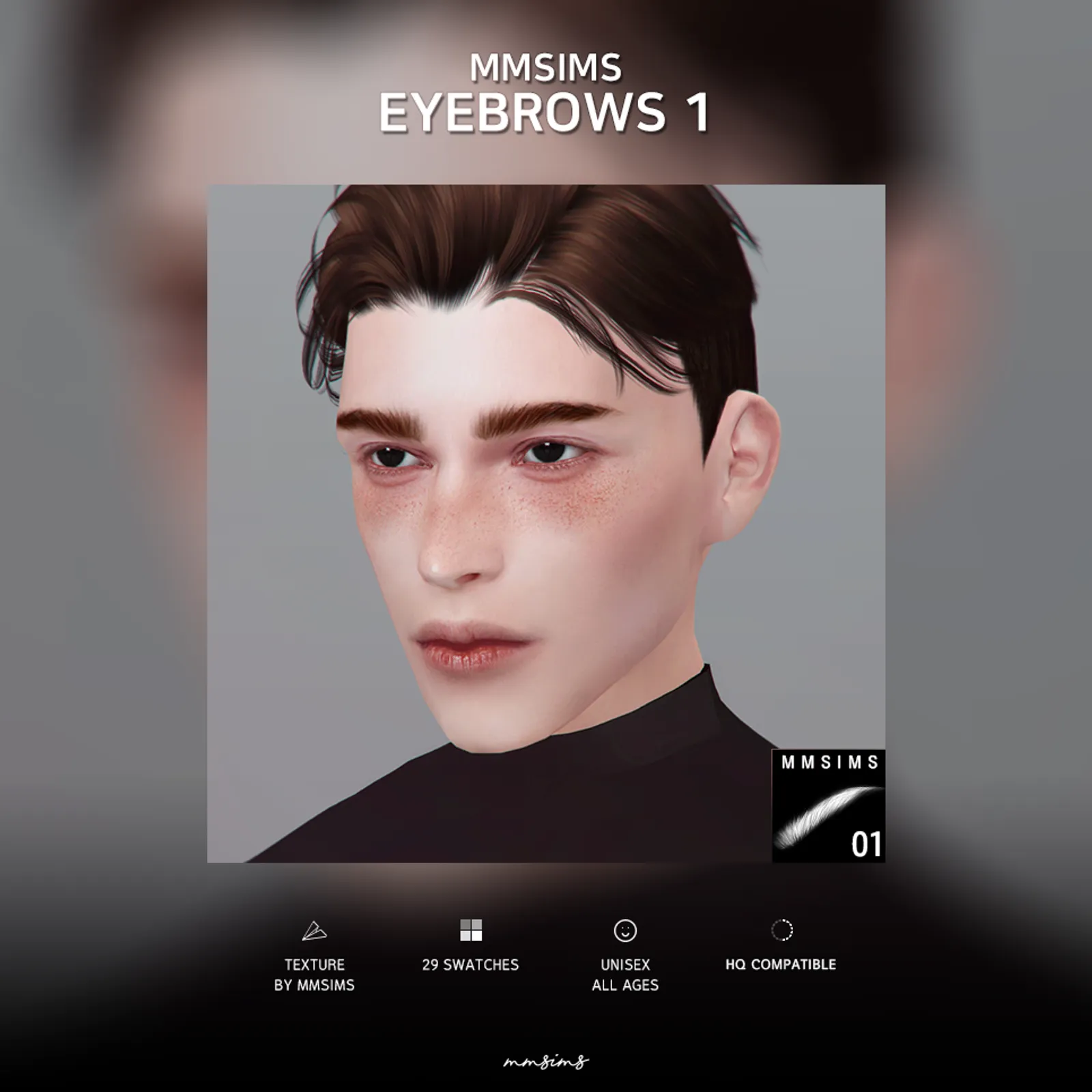 MMSIMS Eyebrows 1