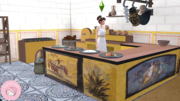 Thermopolium Set [Ancient Roman Theme]