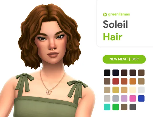 Soleil (so-lay) Hair - greenllamas