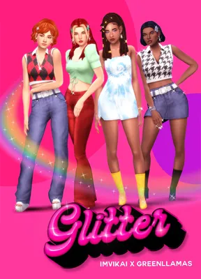 Glitter - @imvikai x greenllamas