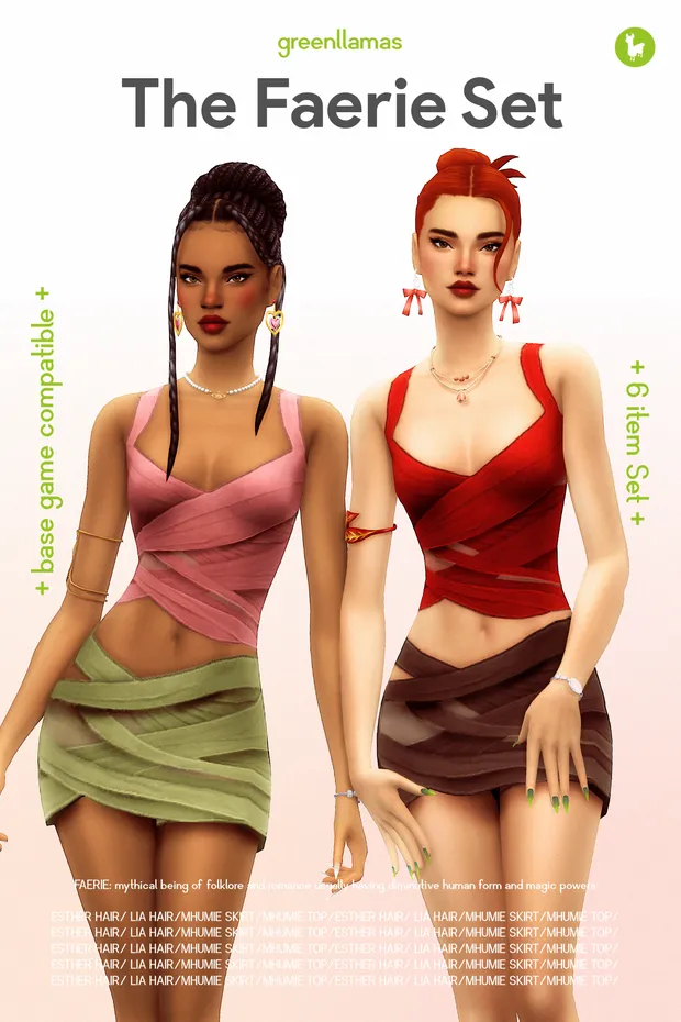 The Faerie Set (6 items) | greenllamas 