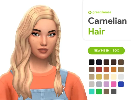 Carnelian Hair - greenllamas