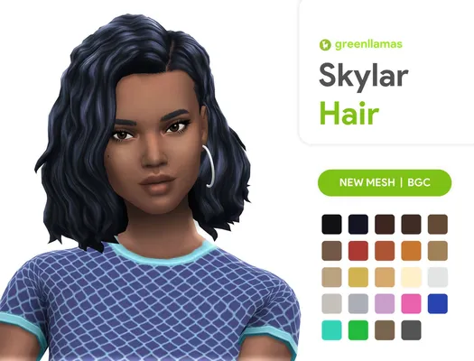 Skylar Hair - greenllamas