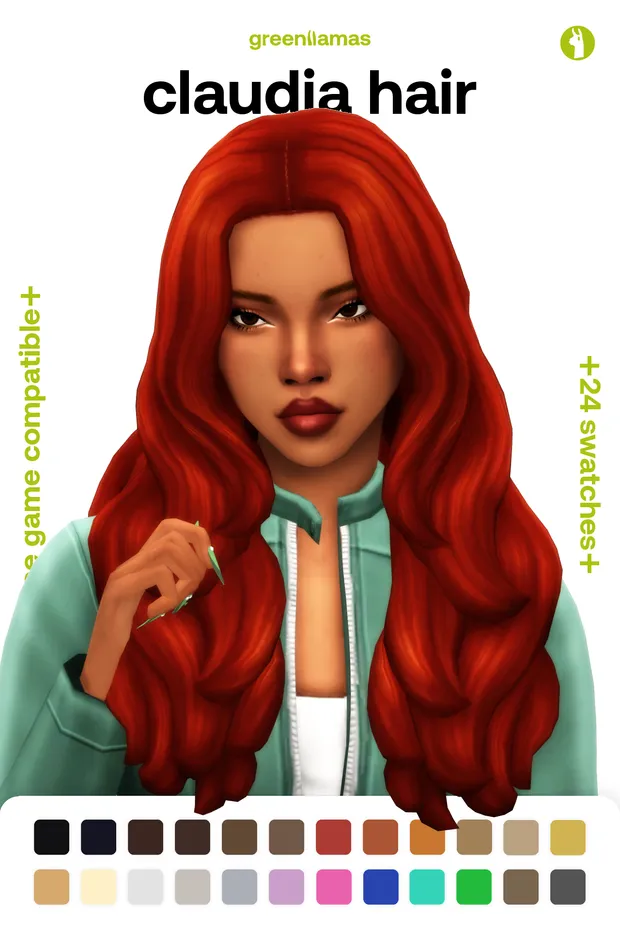 claudia hair | greenllamas 