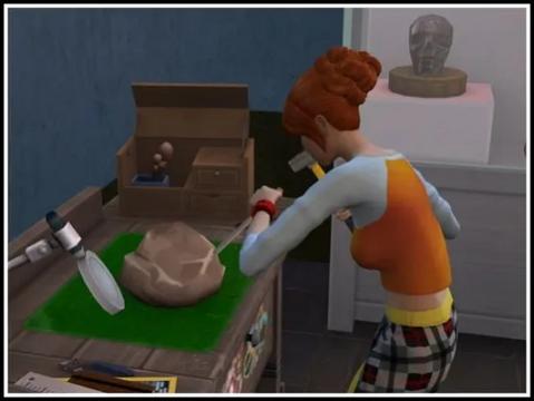 Extract Fossils at the Archaeology Table