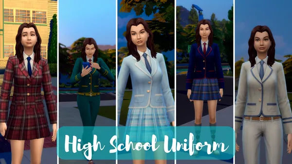 High School Uniform Mod