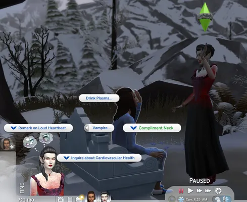 Unlocked Thirst Interaction
