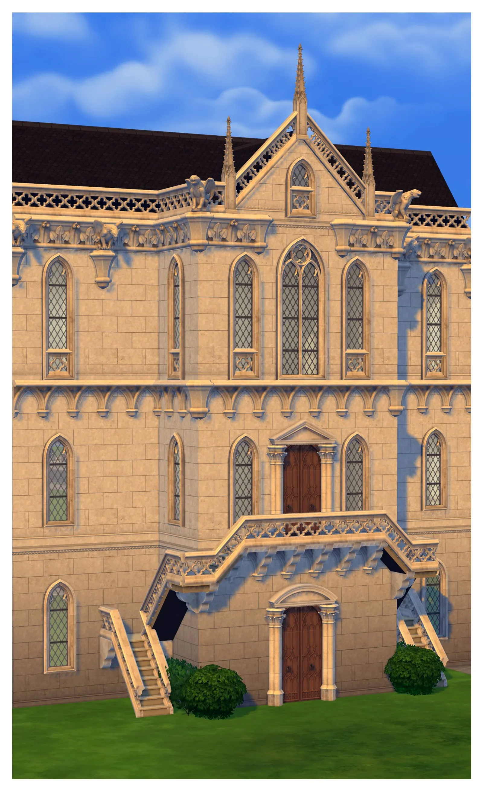 Gothic Revival Set Exterior:)