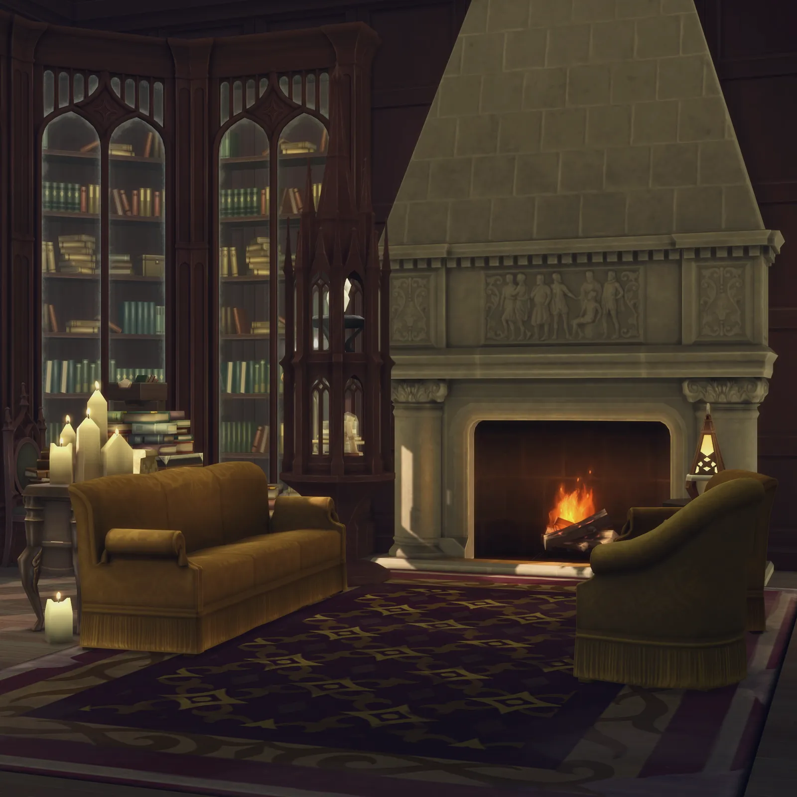 GOTHIC REVIVAL Interior :)
