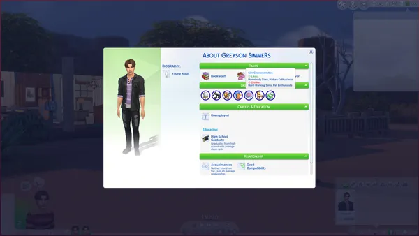 Add Horse Ranch Traits to the Compatibility and Self-Discovery Systems from Growing Together