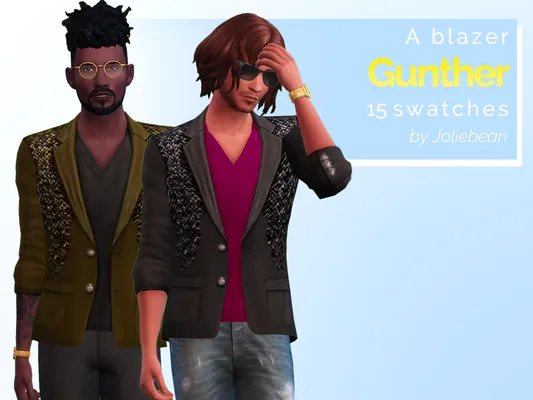 Gunther Goth - a mini-set of clothes by Joliebean