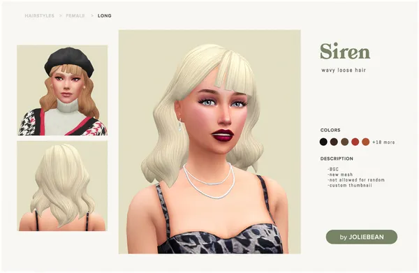 Siren Hair by Joliebean