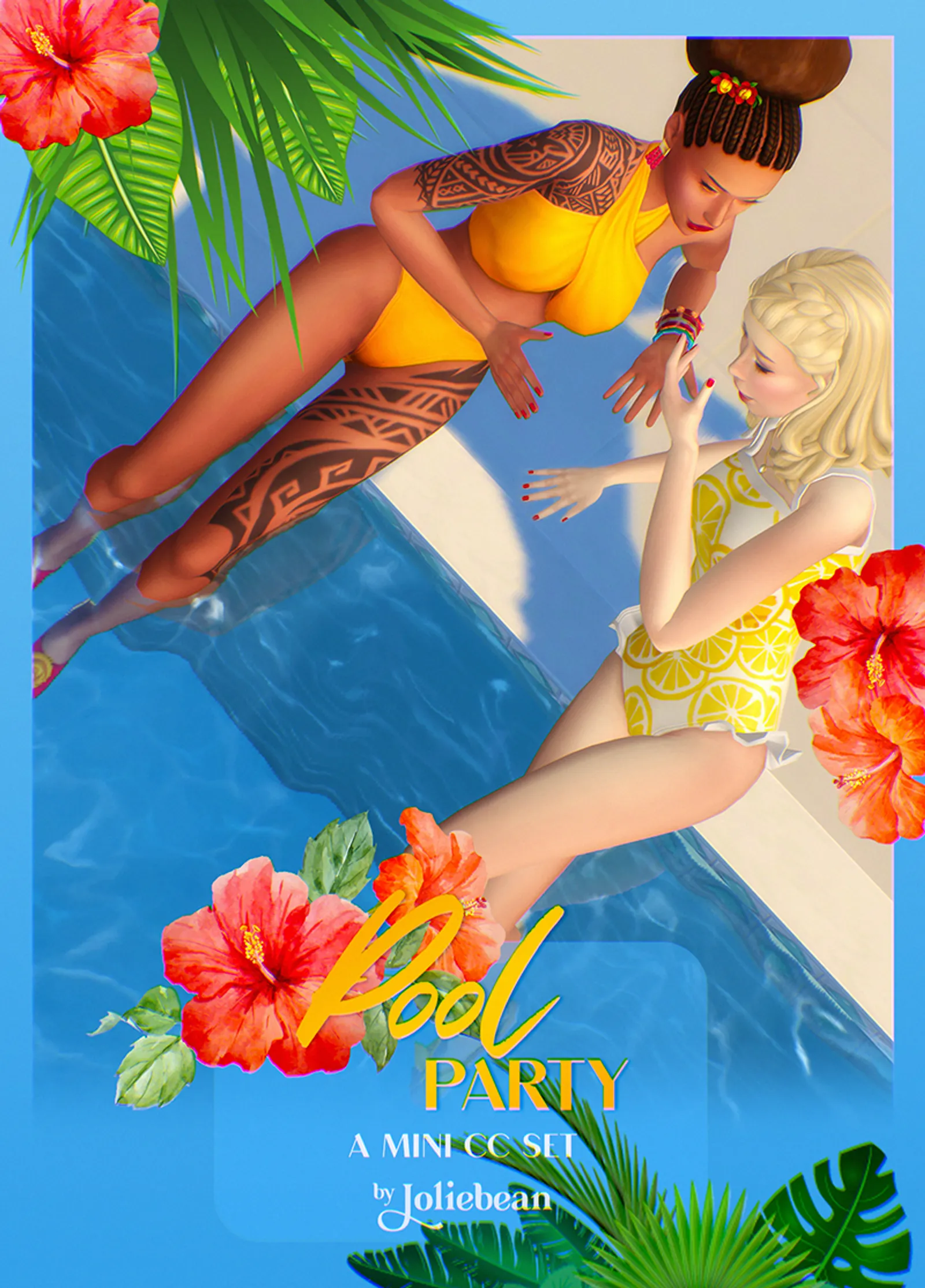 Pool Party - a mini cc set by Joliebean