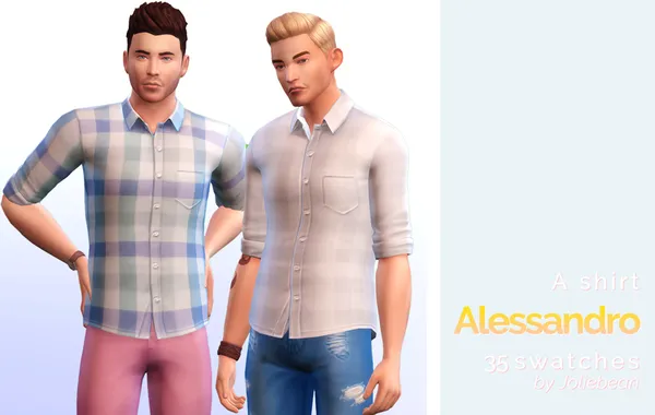 ? Alessandro - a shirt in 35 swatches ?