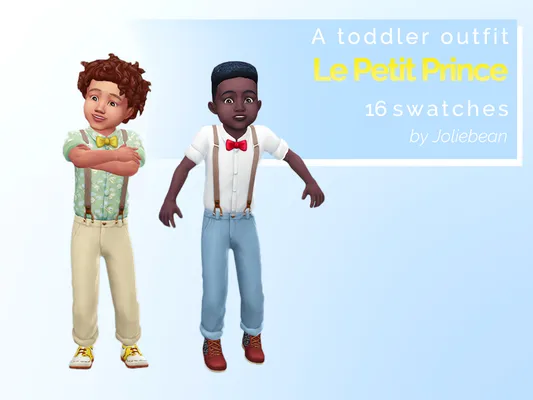 ? Le Petit Prince - a toddler outfit in 16 swatches ?