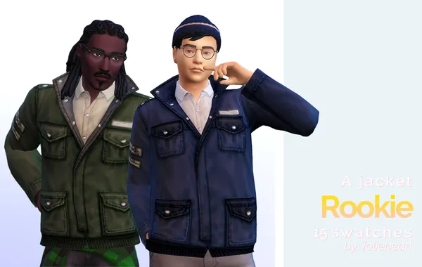 ? Rookie - a jacket in 15 swatches ?