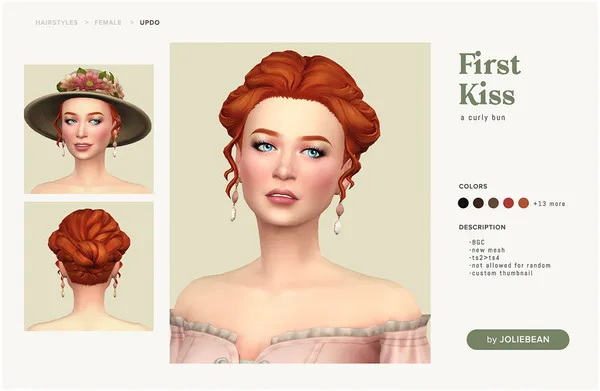 First Kiss Hair by Joliebean