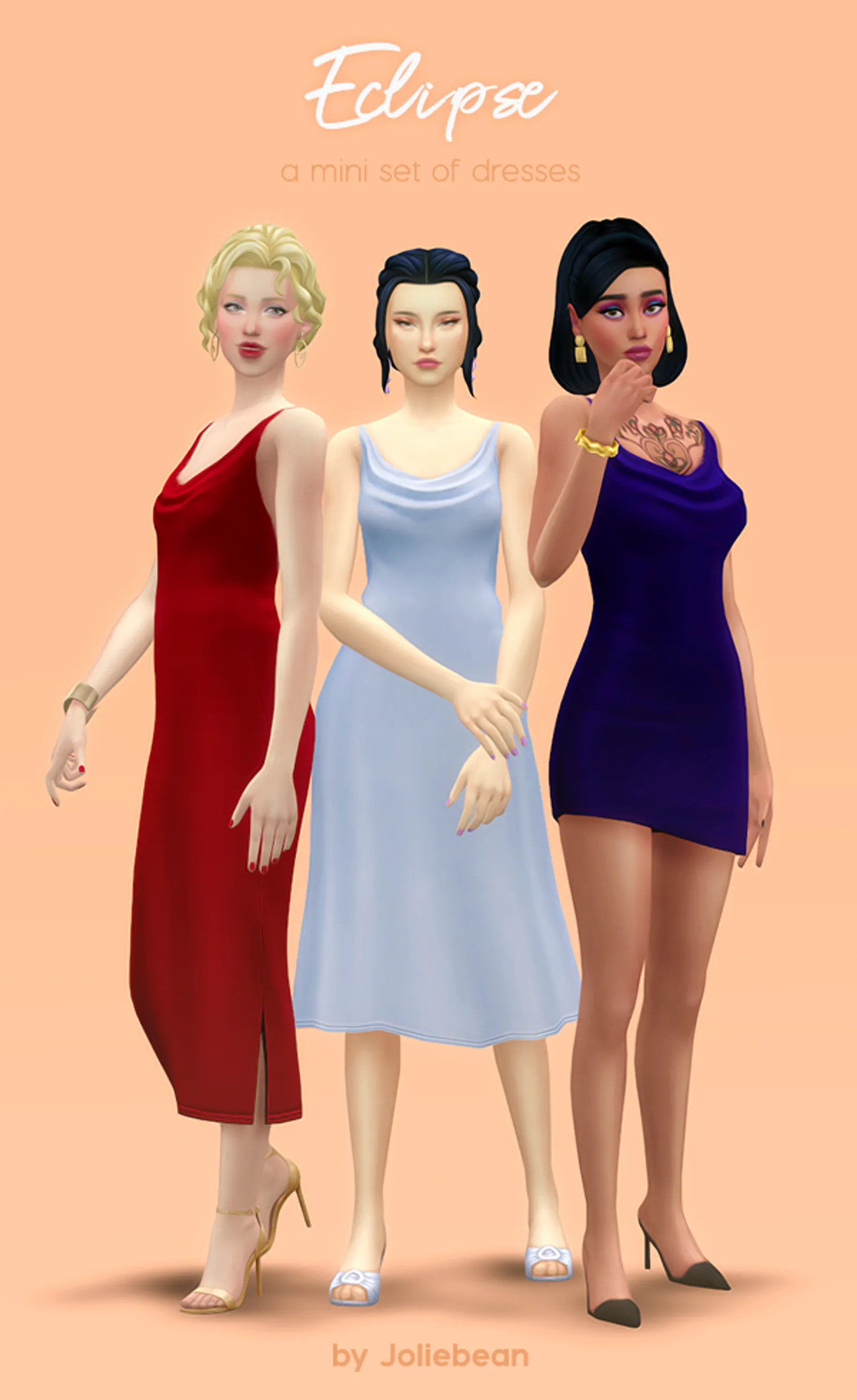 Eclipse - a mini set of dresses by Joliebean