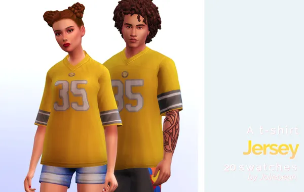 ? Jersey - a t-shirt in 20 swatches ?