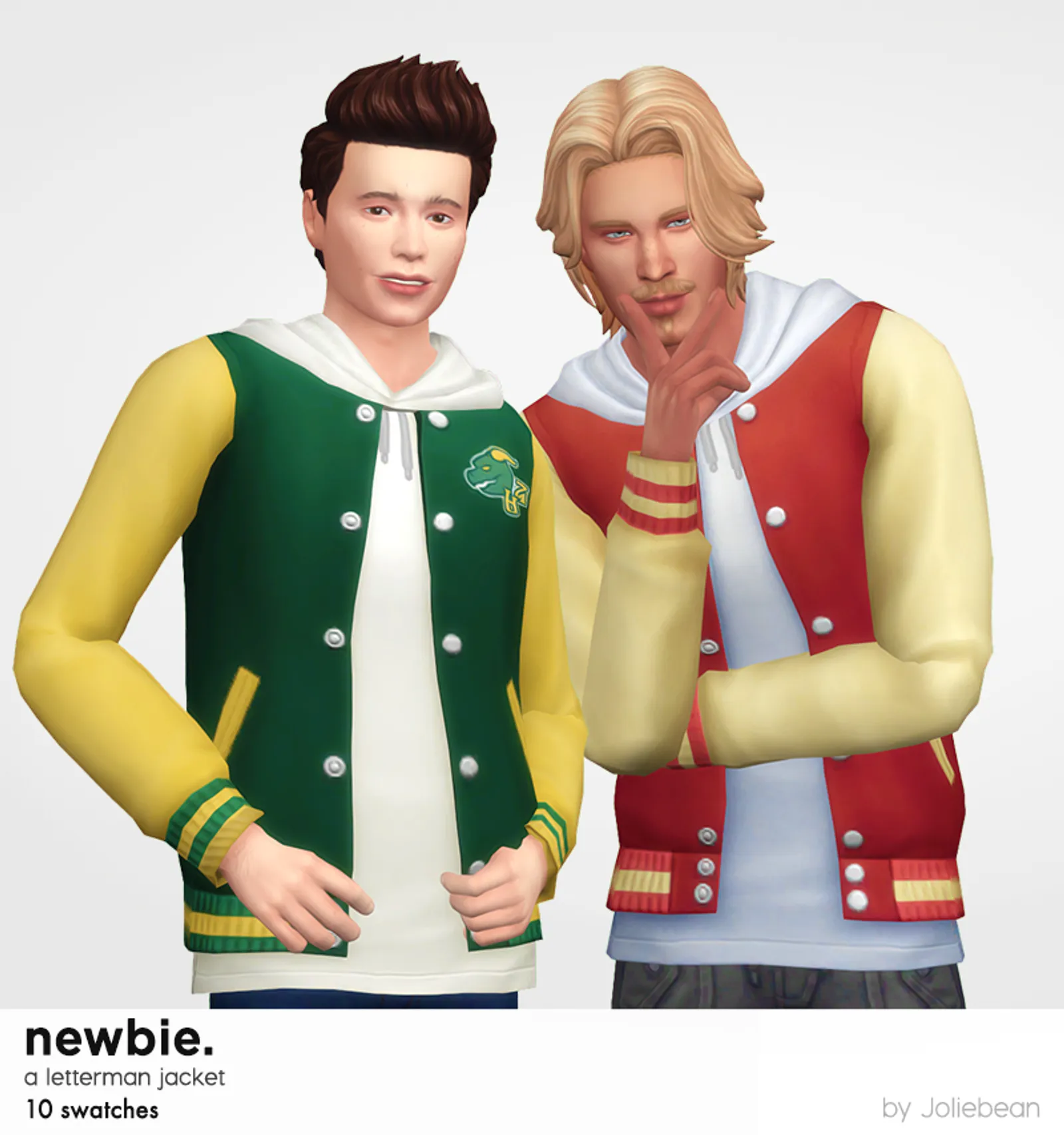 Newbie letterman jacket by Joliebean
