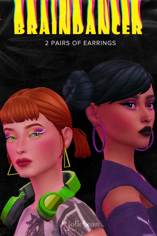 Braindancer Earrings by Joliebean
