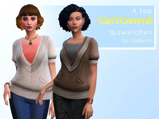 ? Can’t commit - a top in 15 swatches ?