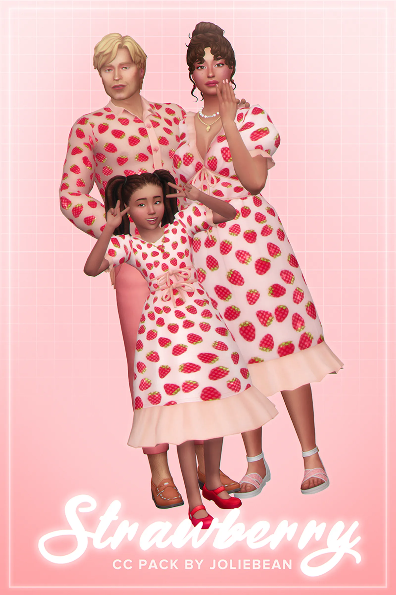 Strawberry Set by Joliebean