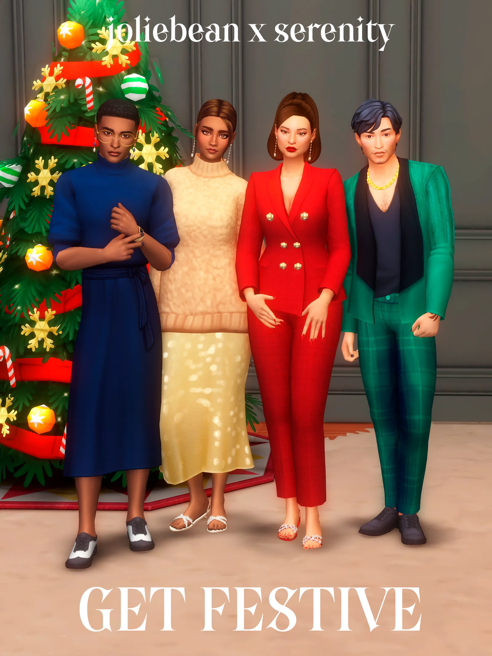 Get Festive - a custom content pack by Serenity and Joliebean