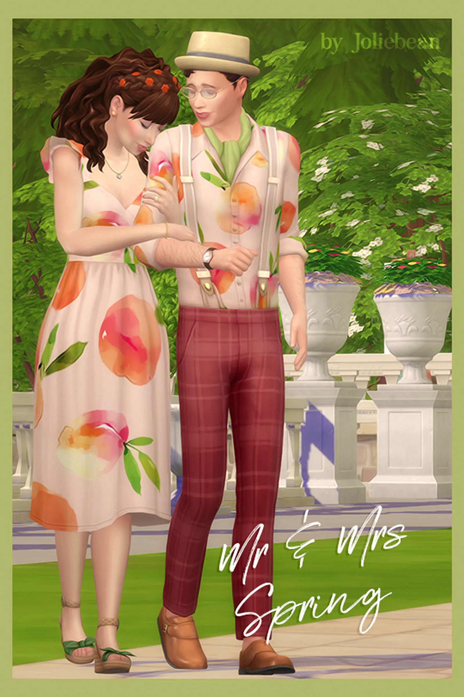 Mr & Mrs Spring - a mini set by Joliebean