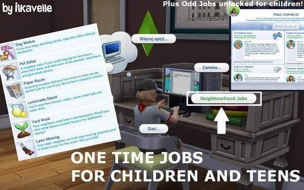 One Time Jobs for Children and Teens