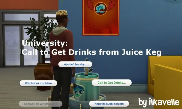 Call to Get Drinks from Keg