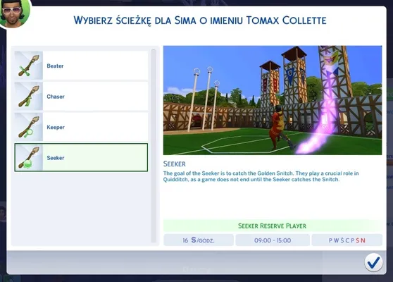 Quidditch Career & Event