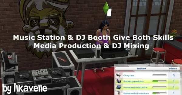 DJ Booth and Music Station give both skills