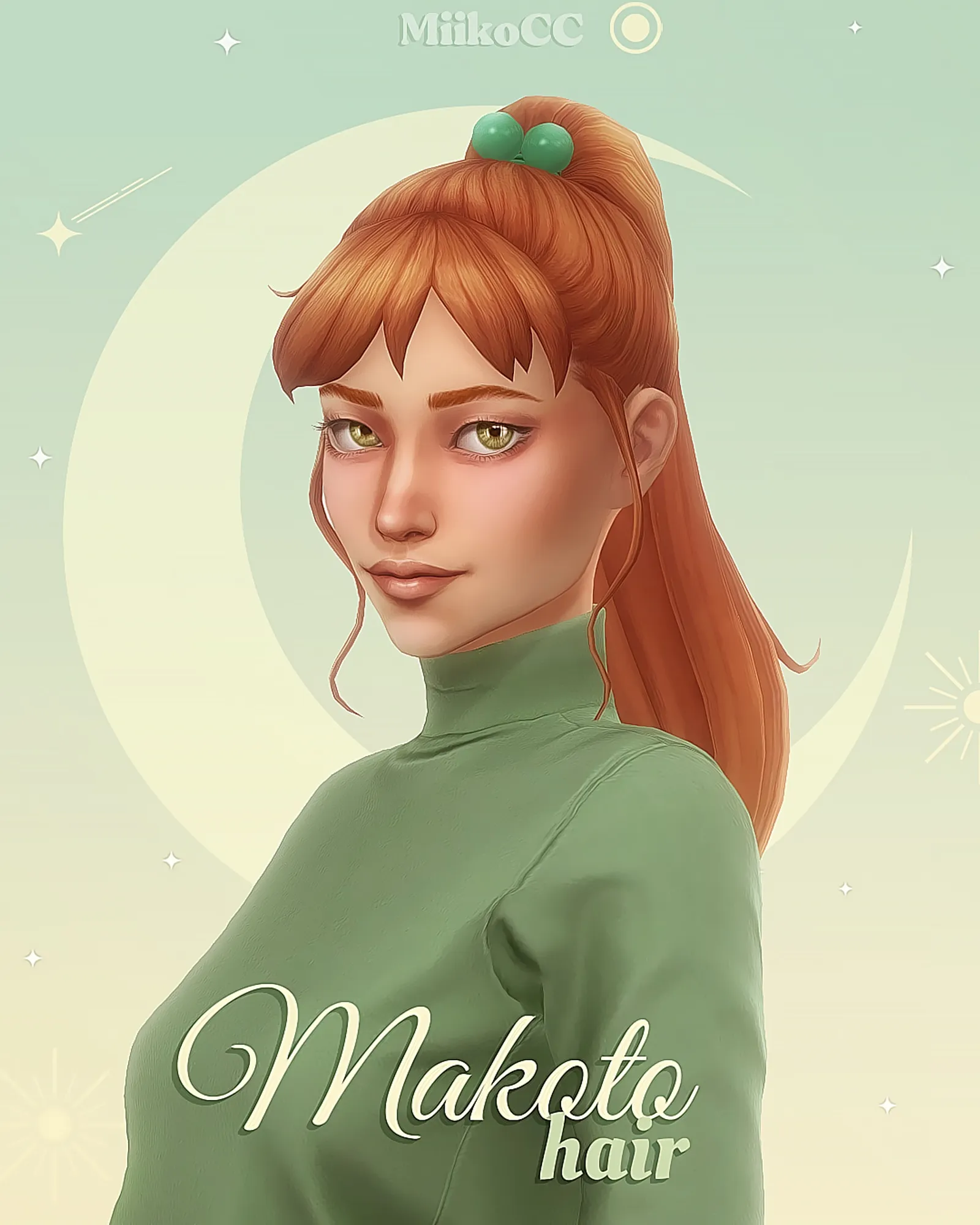 Makoto hair