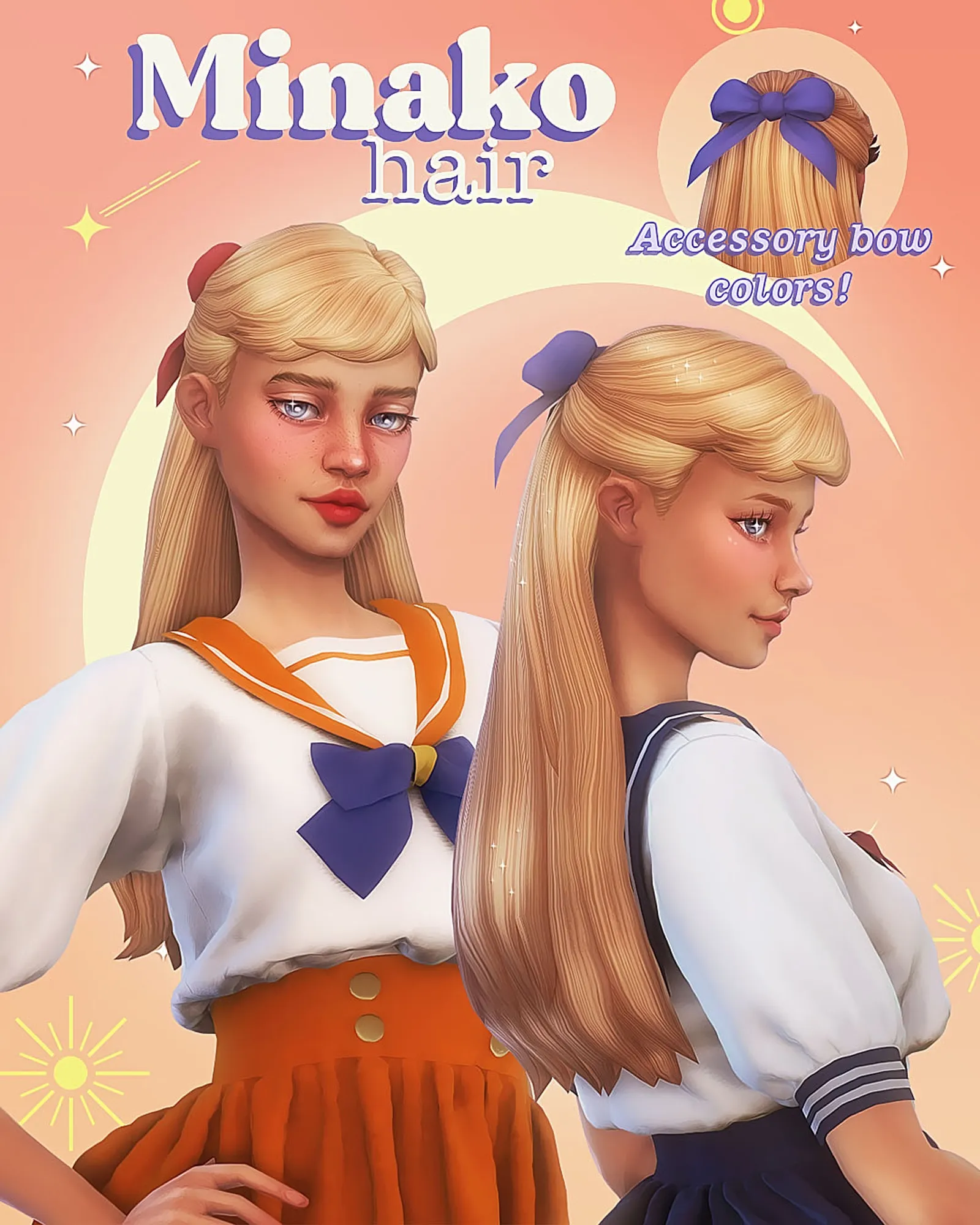 Minako hair