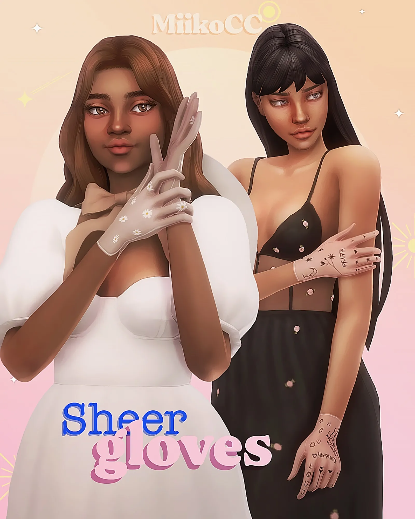 Sheer gloves