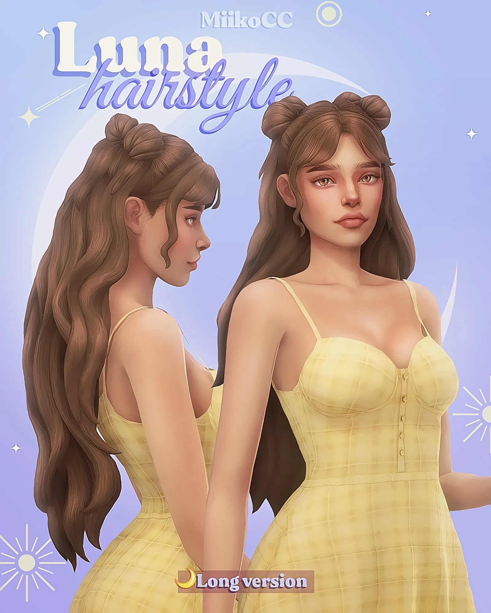 Luna hair (long version)