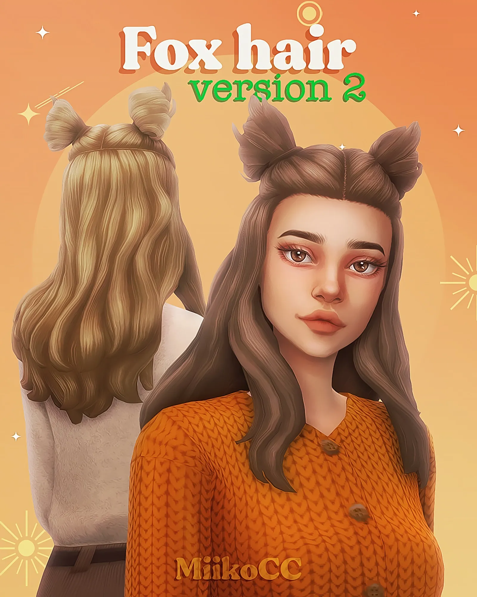 Fox hair (version 2)