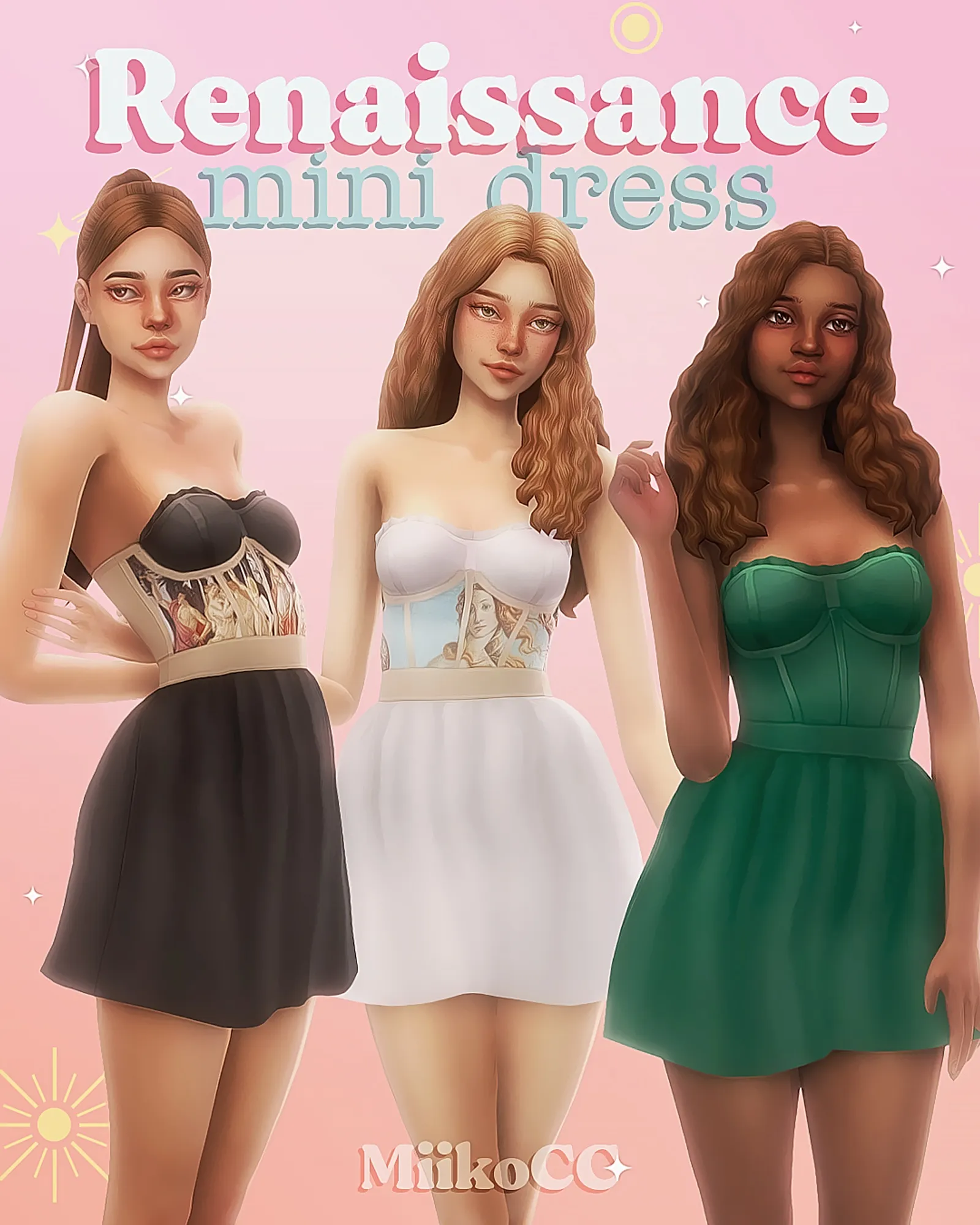 Renaissance mini dress