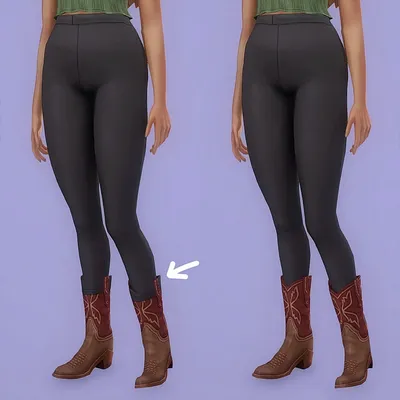 Plaid tights fix 