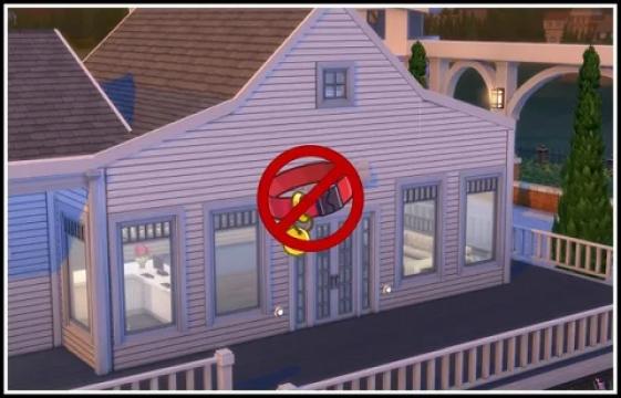 No Pets Allowed | Custom Lot Trait